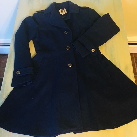 Anne Klein Jackets & Blazers - Anne Klein blue pea coat FINAL PRICE!